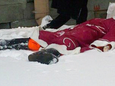 Russian Santa Murdered by Muslims